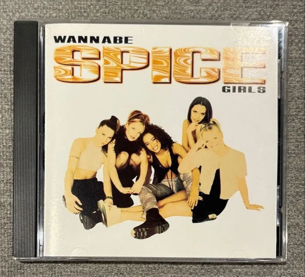 1996 debut CD single "Wannabe" by the Spice Girls